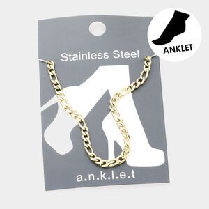 Anklet Stainless Steel Metal Chain
